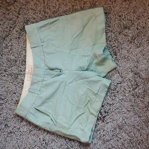 J. Crew seafoam green chinos, size 0